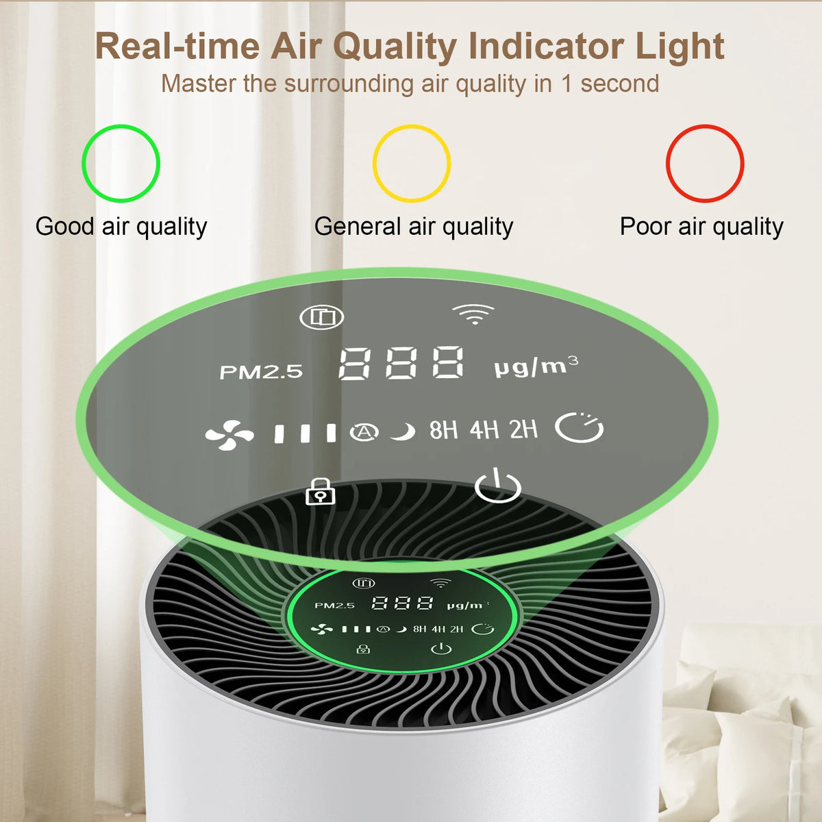 CleanAir Sanctuary: Premium Air Purifier